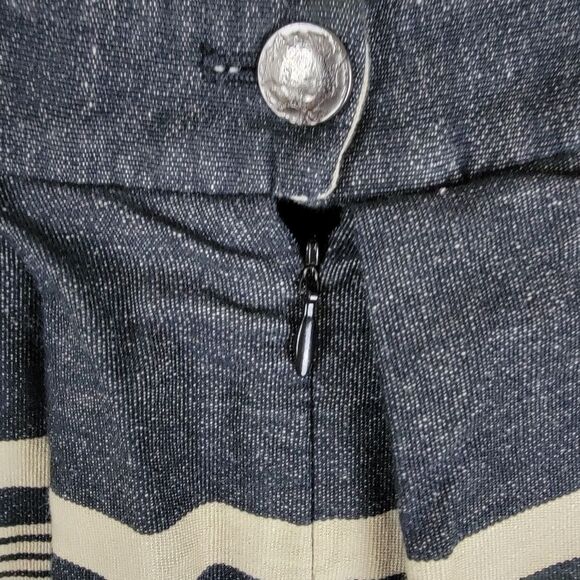 Anthropologie Moulinette Soeurs A-Line pleated skirt 6 - Picture 6 of 8